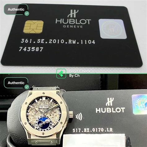 hublot warranty card|hublot serial number lookup.